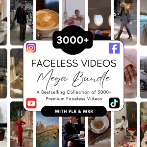 3000+ Faceless Videos Bundle | Aesthetic Videos | Master Resell Rights | MRR | Done For You | DFY | Faceless Instagram Account | Story Templates